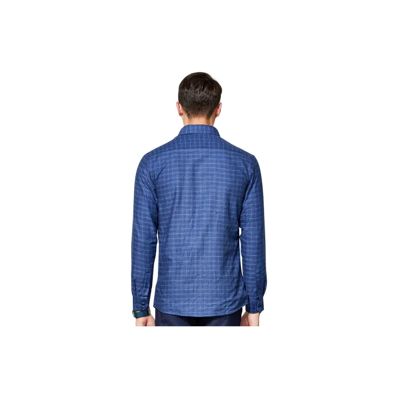 FIRS Shirts Men Navy Blue-0