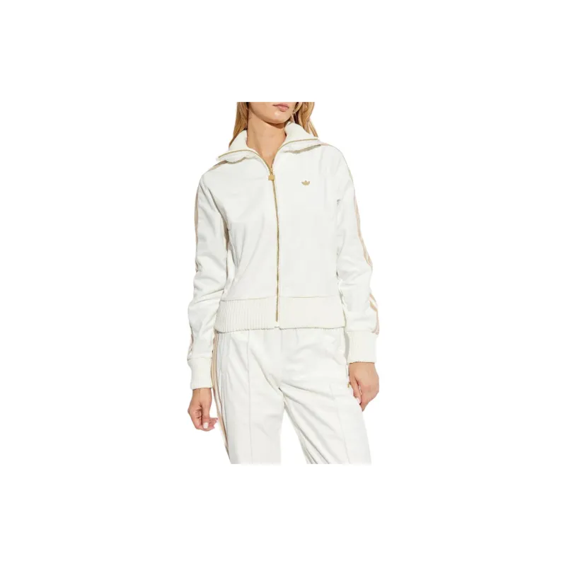 Adidas Originals Logo Plaque Zipped Track Jacket-2