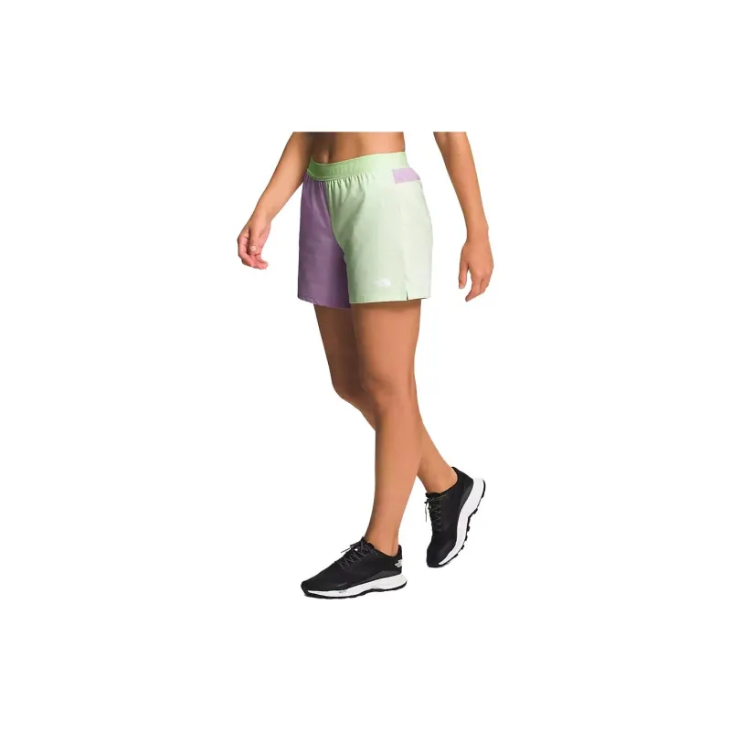 THE NORTH FACE Casual Shorts Women's Green Purple-4