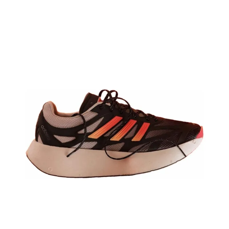 CNCPTS x Adidas Adizero Aruku Cushioned Slip Resistant Low Top Running Shoes Unisex Black White Orange-1