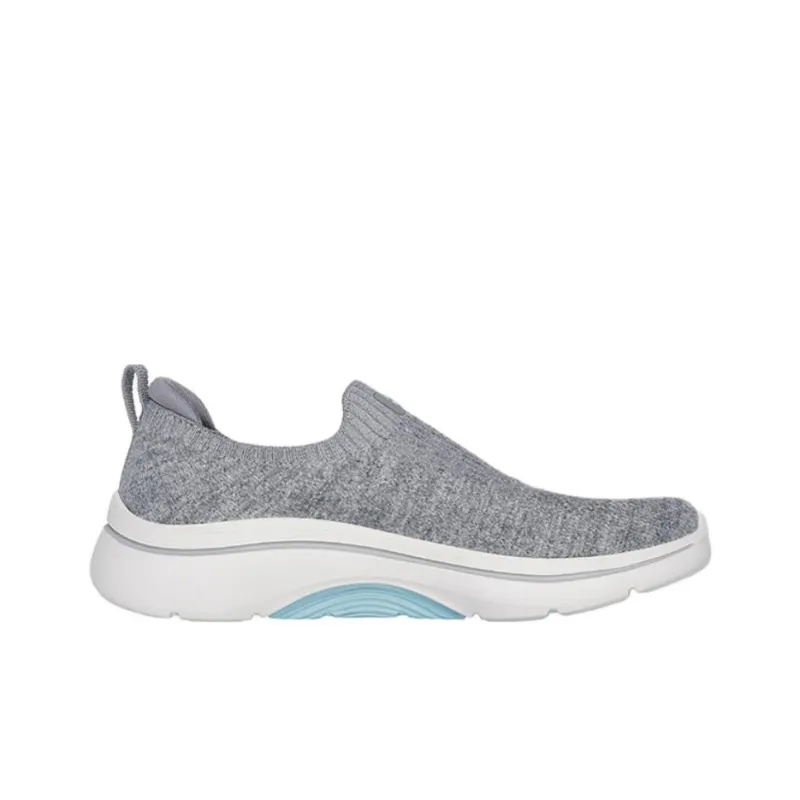 Skechers GOWALK Anti Slip Wear Resistant Low Top Casual Shoes Women's Gray-1