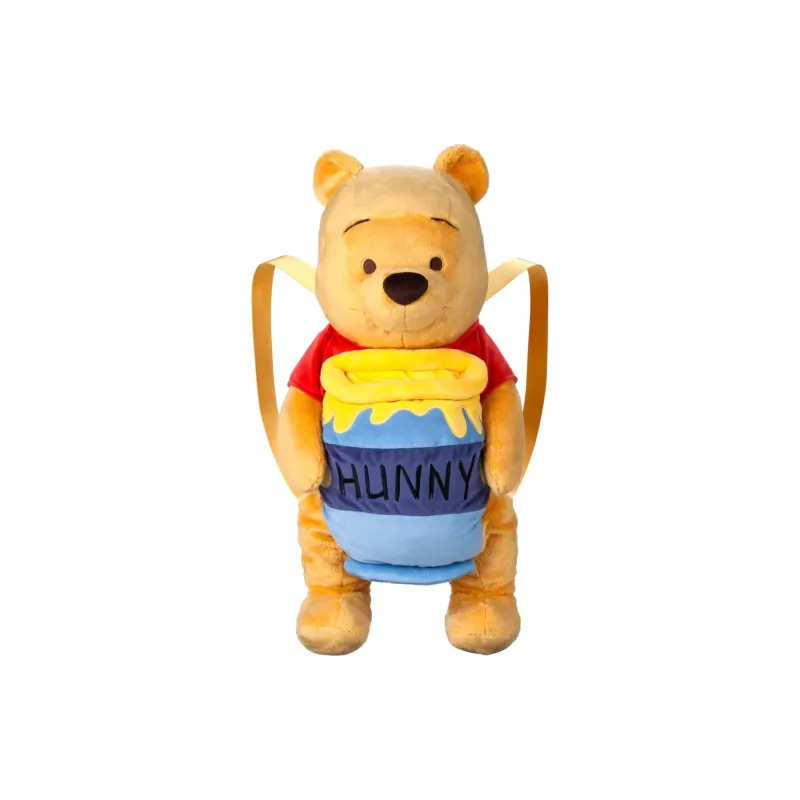 Disney Winnie The Pooh Series Polyester Backpack Regular Unisex Yellow-0
