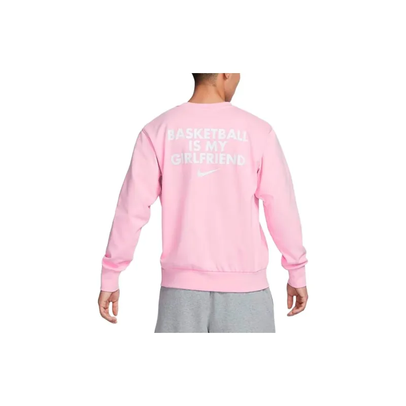 Nike Sweatshirt Men's Medium Soft Pink-3