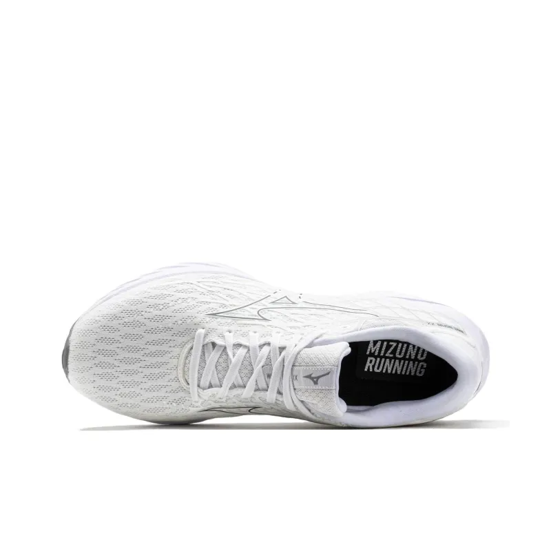 Mizuno Wave Inspire 20 Slip Resistant, Abrasion Resistant, Breathable Low Top Training Shoes Men's White-2