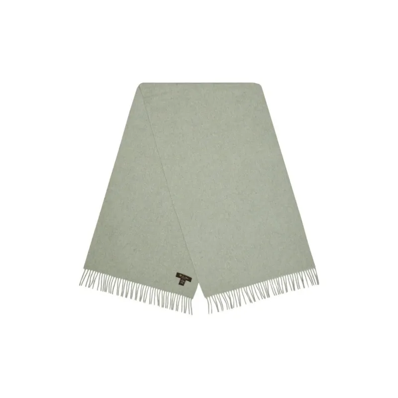 Loro Piana Cashmere Knit Scarves Unisex Green-0