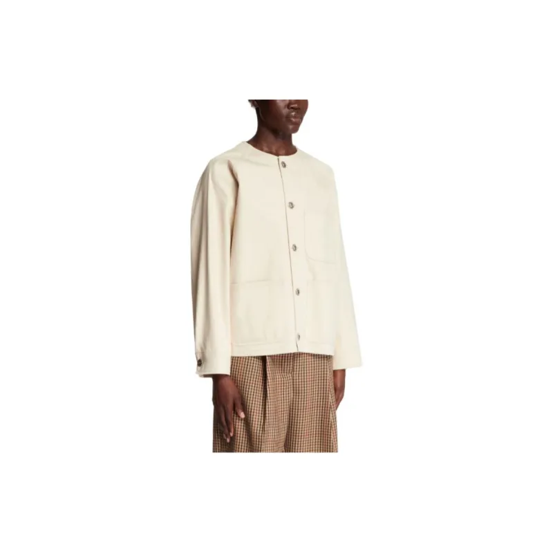 Loro Piana Carolyn Button-Up Jacket-2