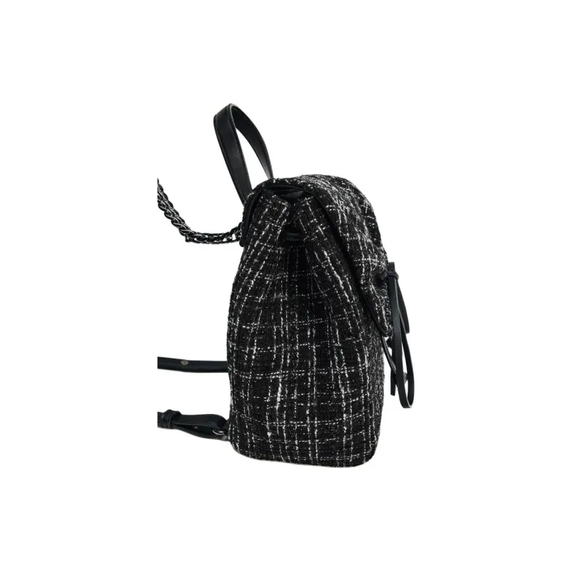 ZARA Polyester Backpack Women's Black-2