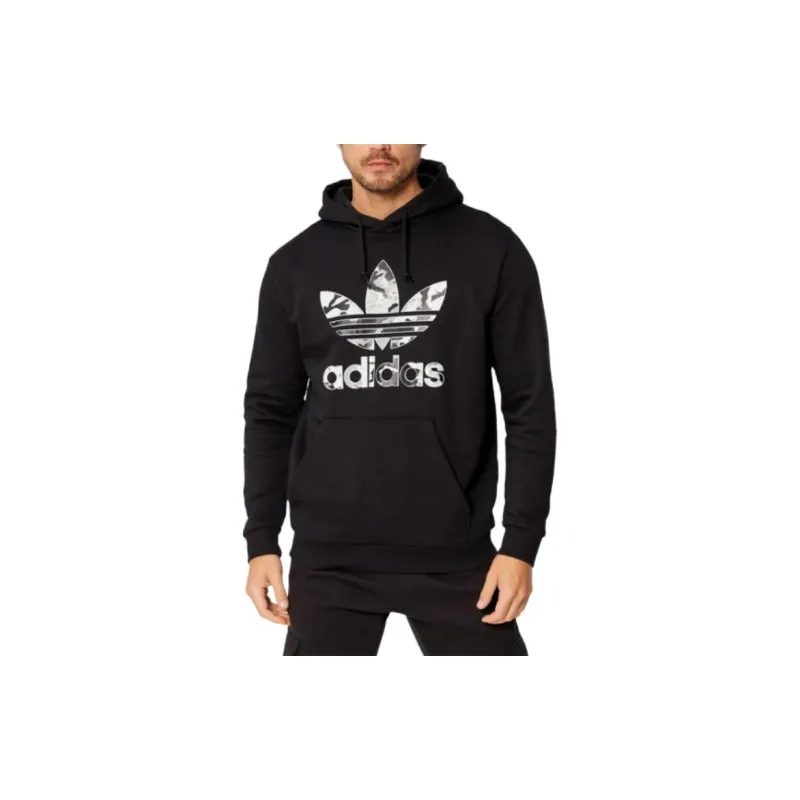 Adidas Sweatshirts Men Black-4
