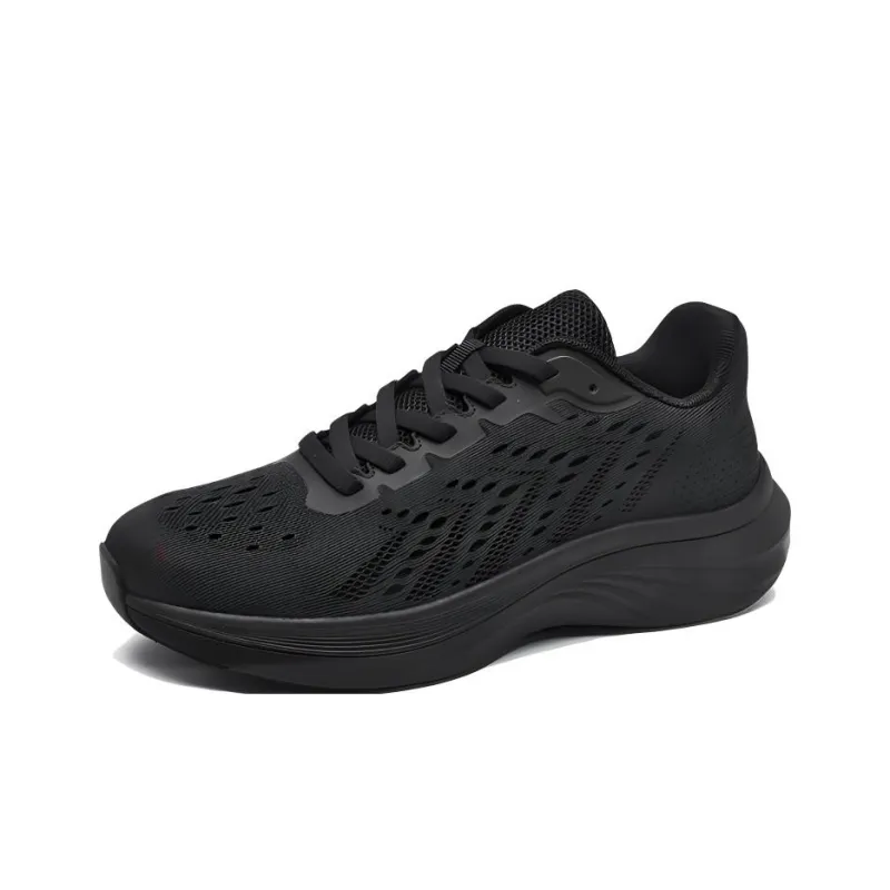 Shu Family Breathable Low-Top Running Shoes Men's Black-0