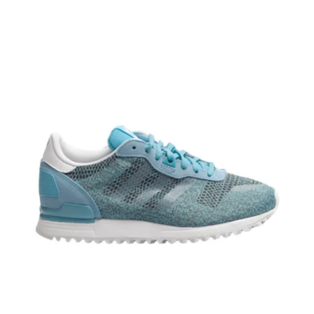 Adidas Originals ZX 700 Anti Slip Wear Resistant Low Top Casual Shoes Women's Blue-1