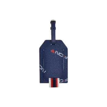 FION Artificial Leather Bag Charm Bag Accessory Unisex Dark Blue