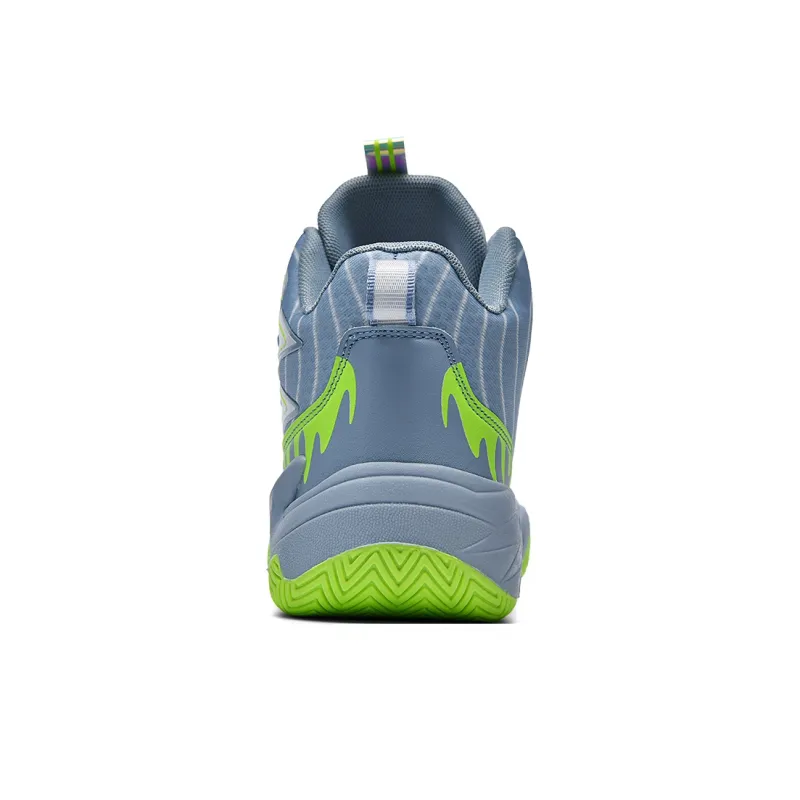 Wooden Rabbit Anti Slip Wear Resistant Mid Top Basketball Shoes Unisex-8