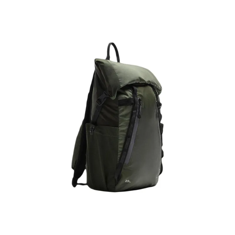 ZARA Nylon Backpack Large Size Men's Khaki Green-1
