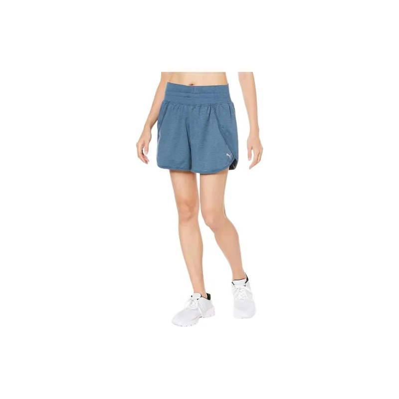 PUMA Casual Shorts Women's Navy Blue-2