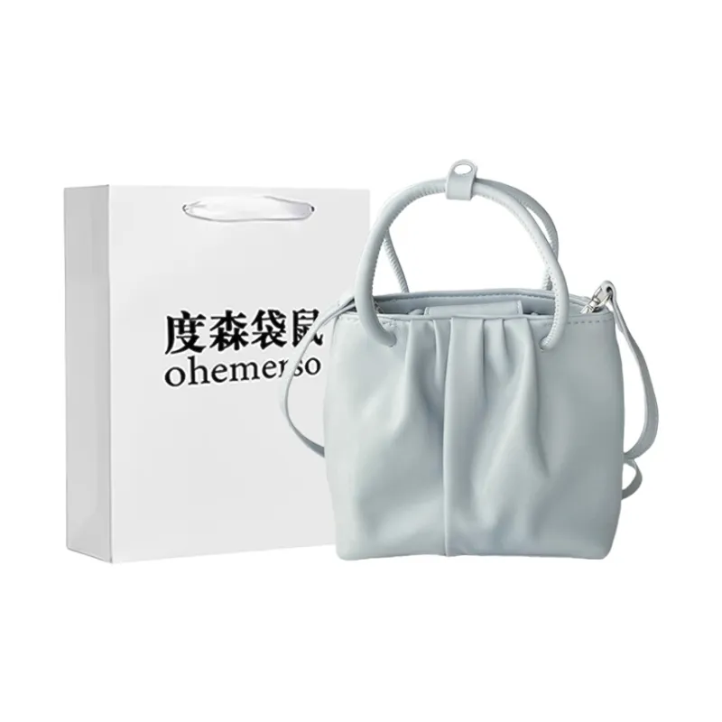 Dusen Kangaroo PU Handbag Women's Multicolor-5