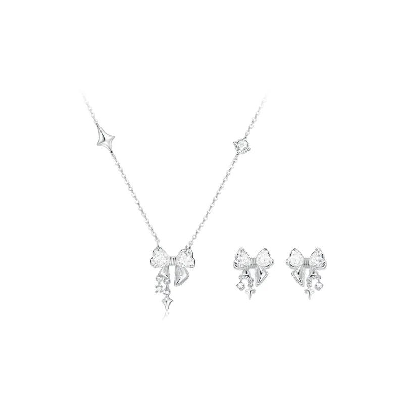MAGICPOLE 925 Sterling Silver With 999 Fine Silver And Zircon Necklaces Women's Silver-13