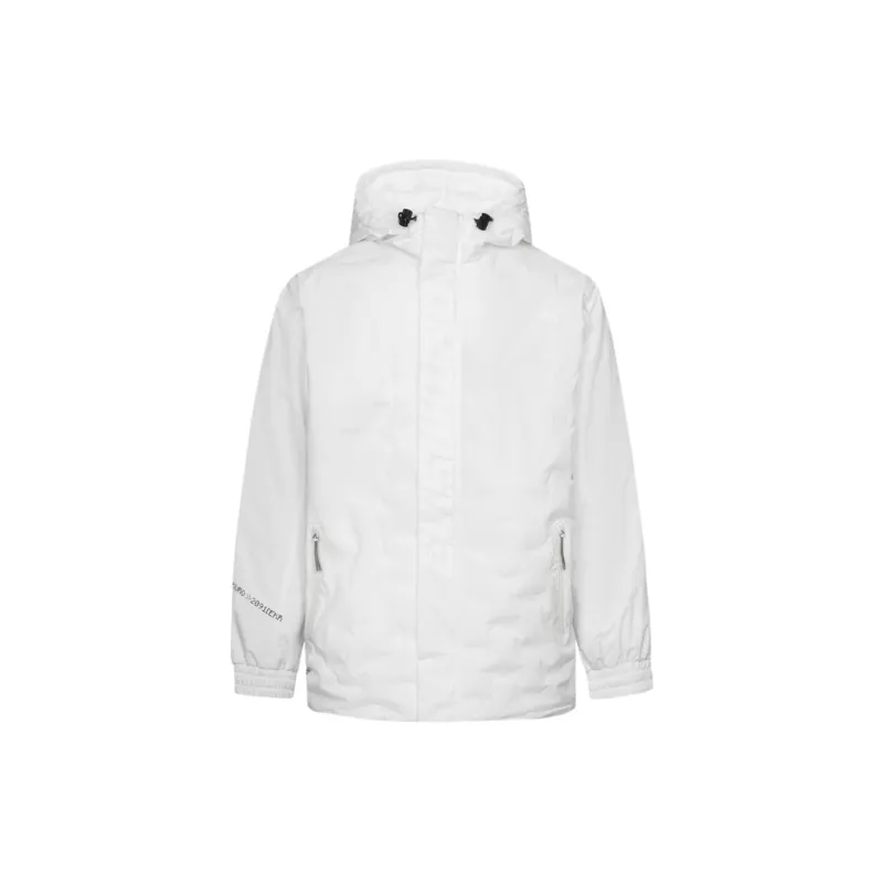 EVISU Coat Men's Beige Yellow All Over-1