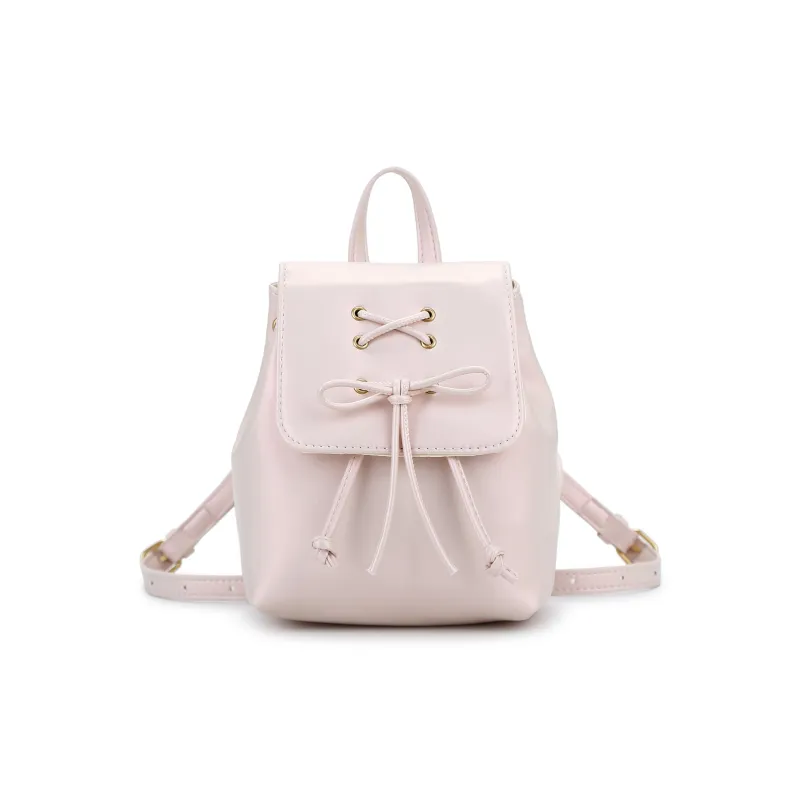 UNITE STAR PU Backpack Regular Women's Pearl White/Pearl Pink/Black/Silver-27