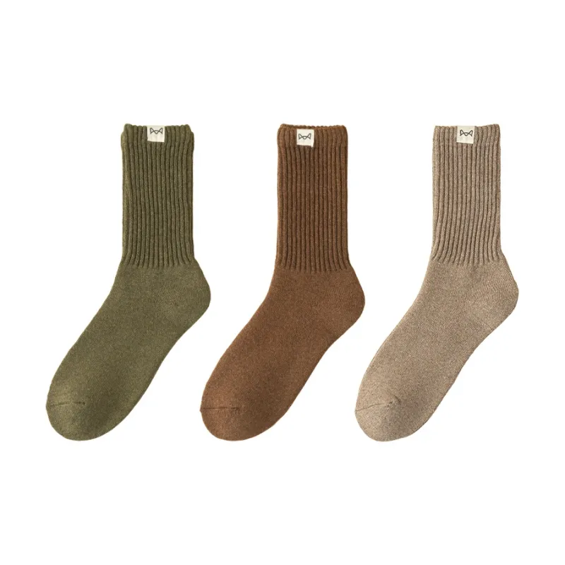 MIIOW Mid Calf Socks Men's Combo Set-0