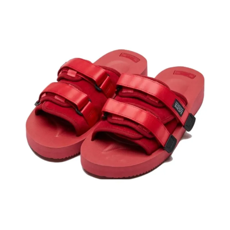 Suicoke MOTO VS Slide Slippers Men's Red-6