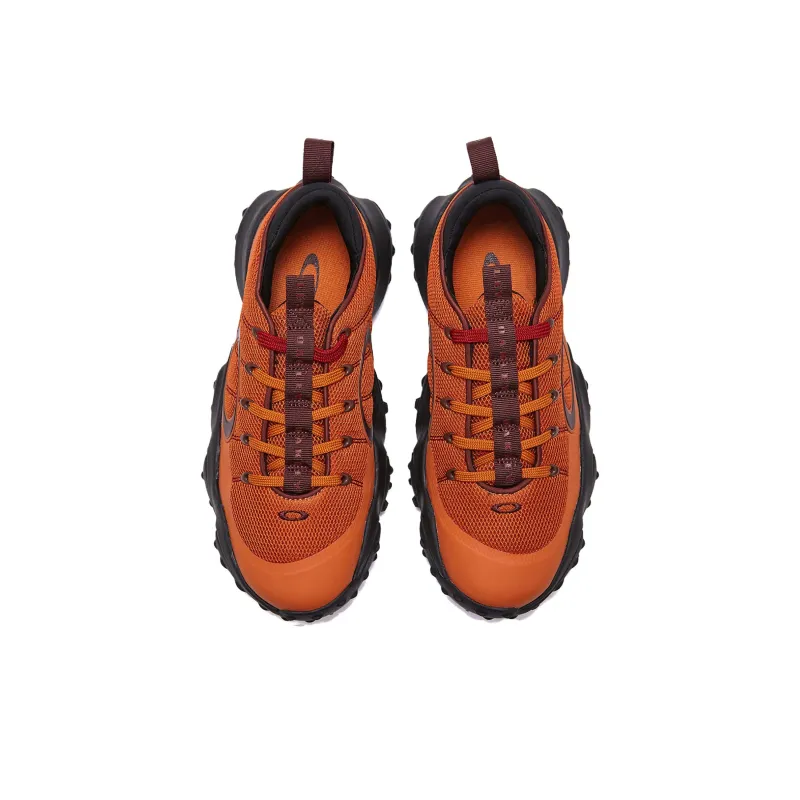 Oakley Anti Slip Wear Resistant Low Top Golf Shoes Men's Orange-3