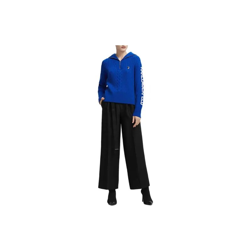 KARL LAGERFELD FW21 Sweater Women's Royal Blue-1