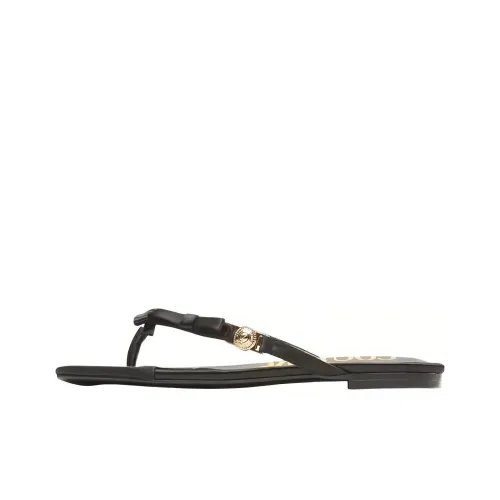 VERSACE JEANS Flip Flops Women's Black