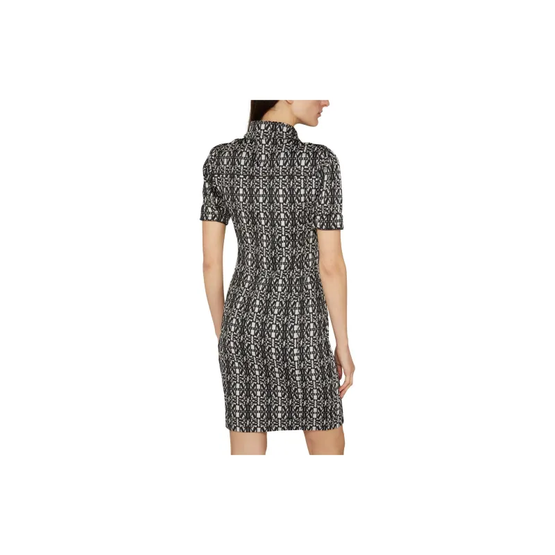 MaxMara Cesy Monogram jacquard Dress-7