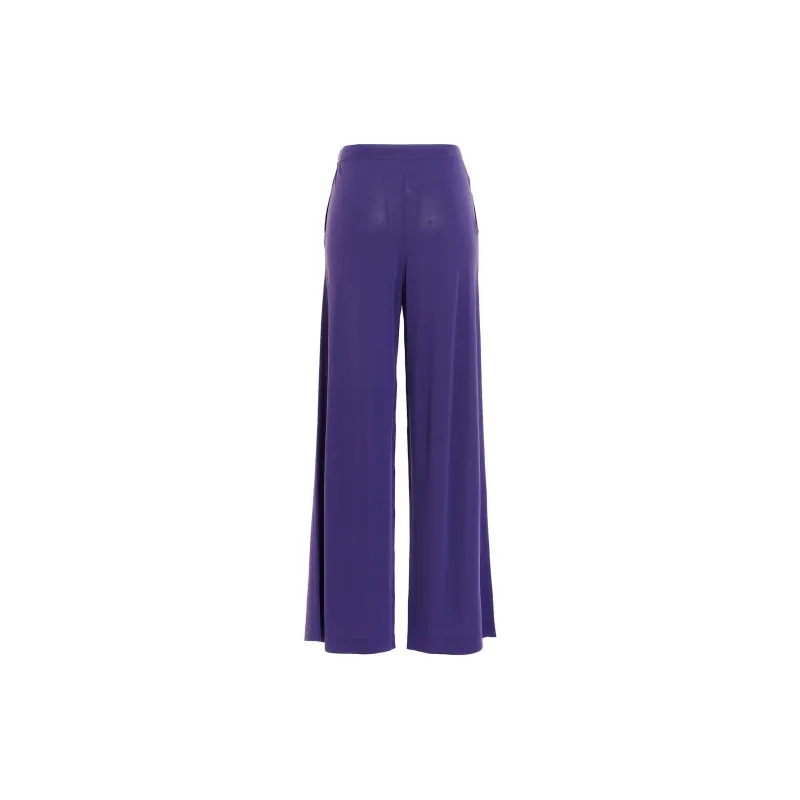 PAROSH Casual Pants Women's Purple-1
