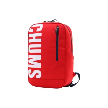 CHUMS Recycled Polyester Backpack Unisex Red