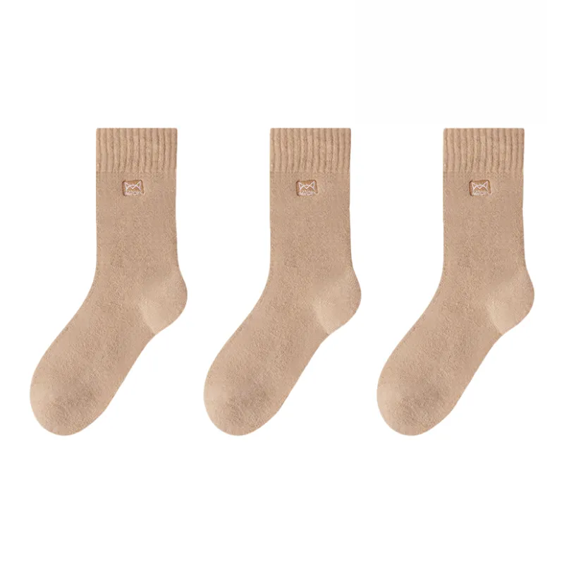 MIIOW Crew Socks For Fall And Winter Men's 3 Pack-24
