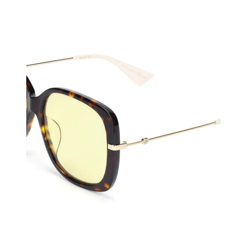 GUCCI Rectangle Sunglasses-4