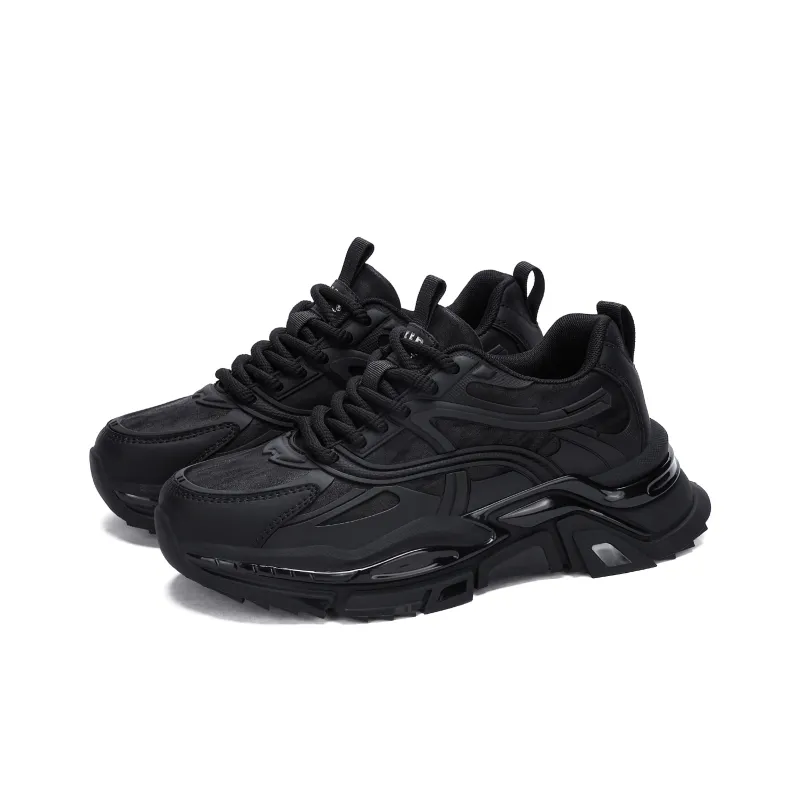 JEEP SPIRIT Cushioning, Slip Resistant, Abrasion Resistant, Waterproof, Height Increasing Low Top Chunky Sneakers Men's-3