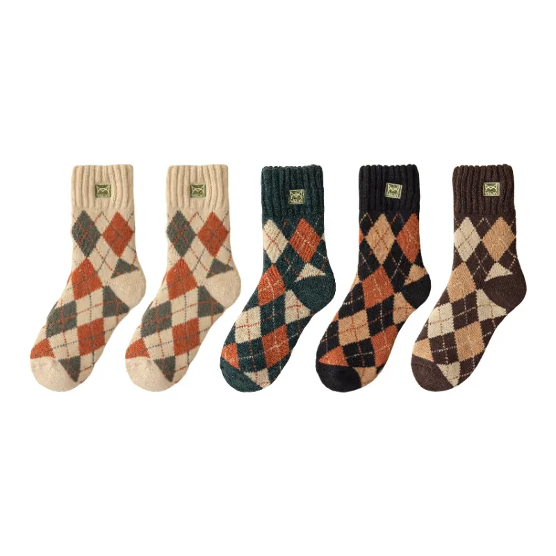 MIIOW Mid Calf Socks Men's Combo Set-8
