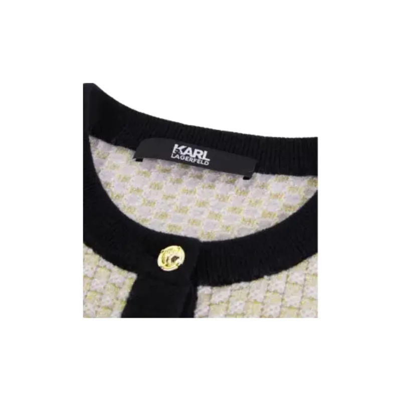 KARL LAGERFELD FW22 Knitwear Korean Style Women's Black-2