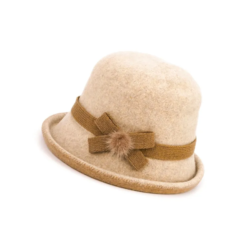 MARJAKURKI Wool Bucket Hat Greeting Card Shopping Bag Micro Molded Lady's Hat Square Round Face Unisex-2
