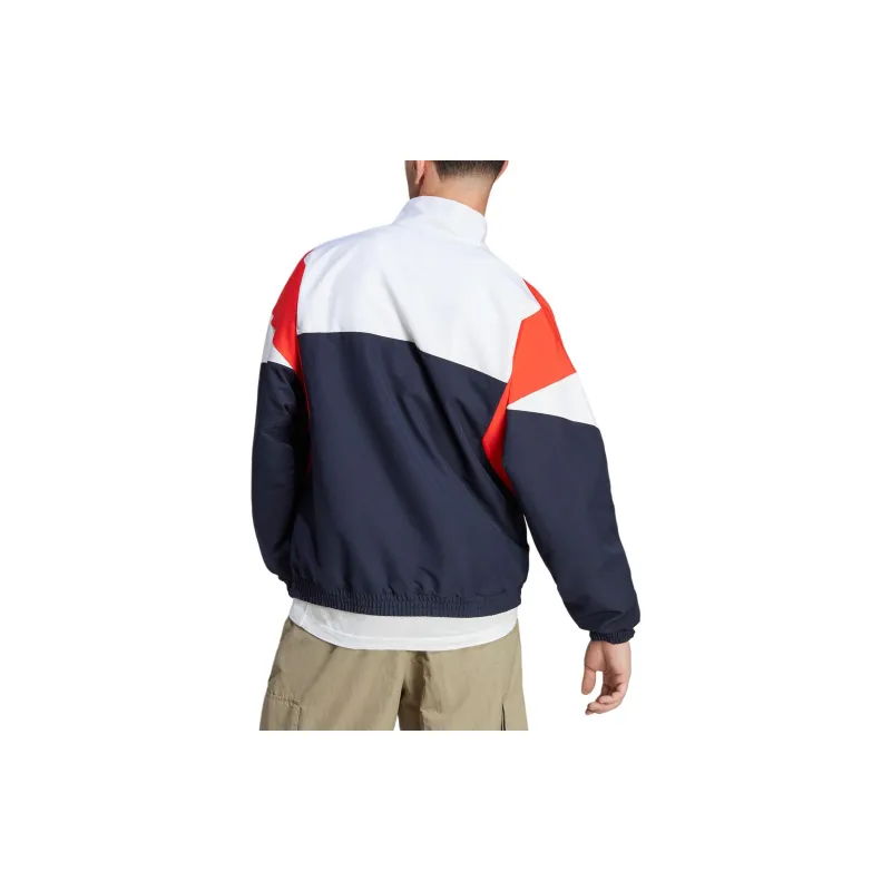 Adidas COLORBLOCK Sport Performance Jackets Coats Men's Blue Black-2