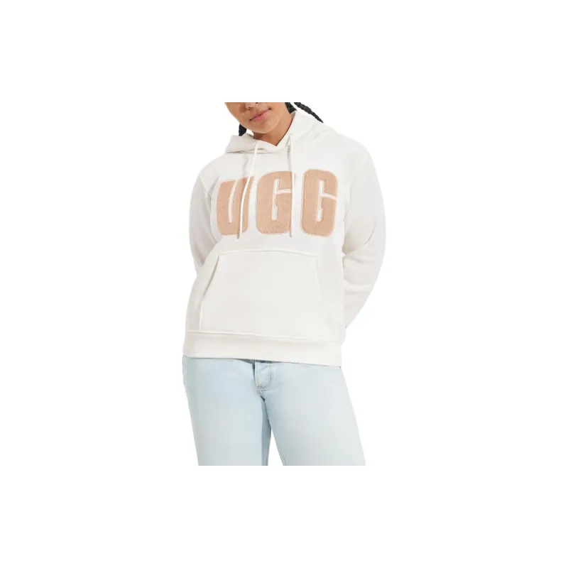 UGG Logo embroidered Hooded Sweatshirt-1