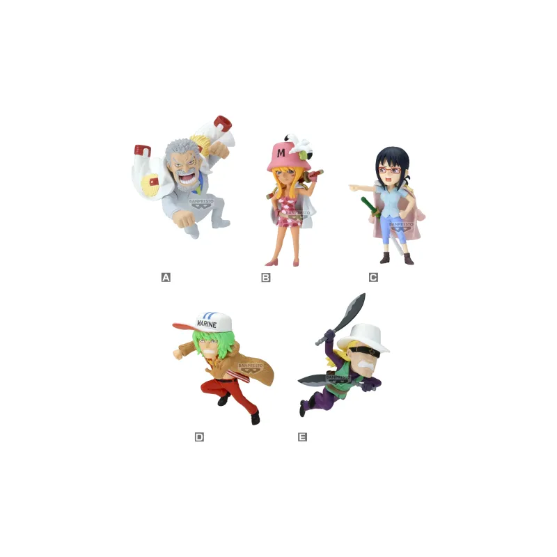BANPRESTO One Piece Characters WCF Hive Island 2 Cap Beulmeber Tashigi Bonus Gifts-2