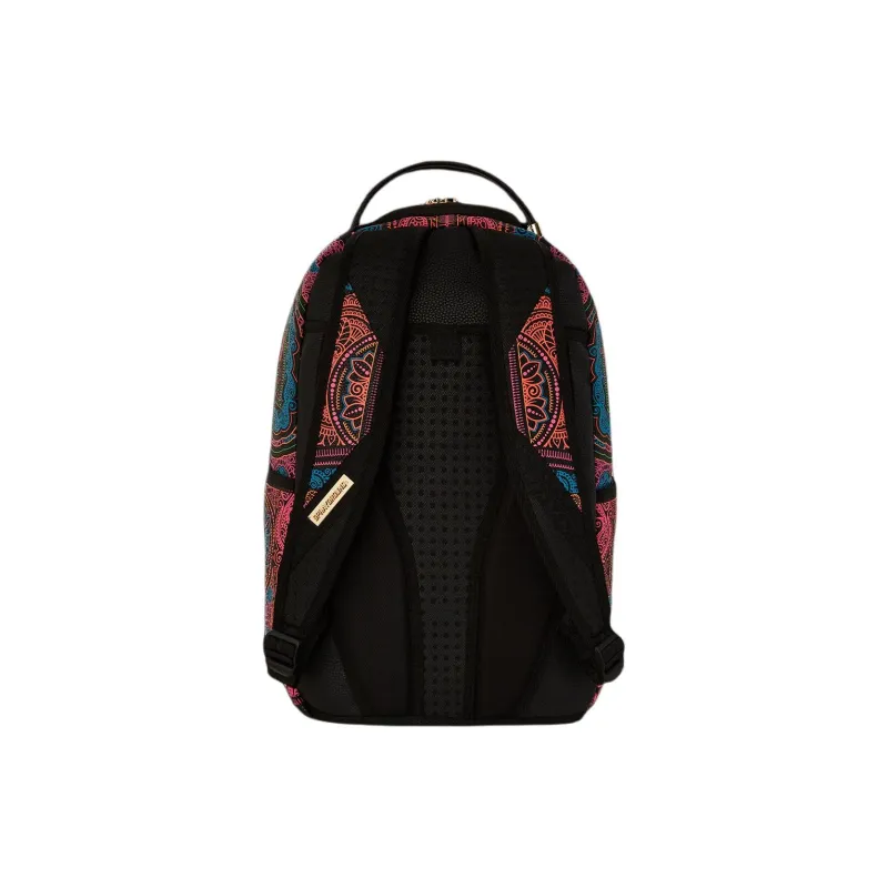 SPRAYGROUND DBD Collaboration Artificial Leather Backpack Women's Multicolor-4