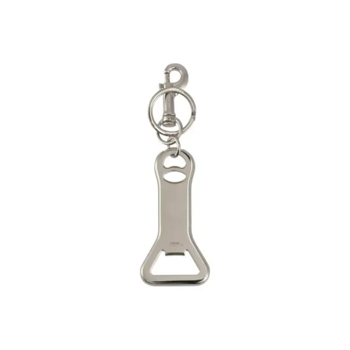 Burberry Silver Keychains Men's Silver