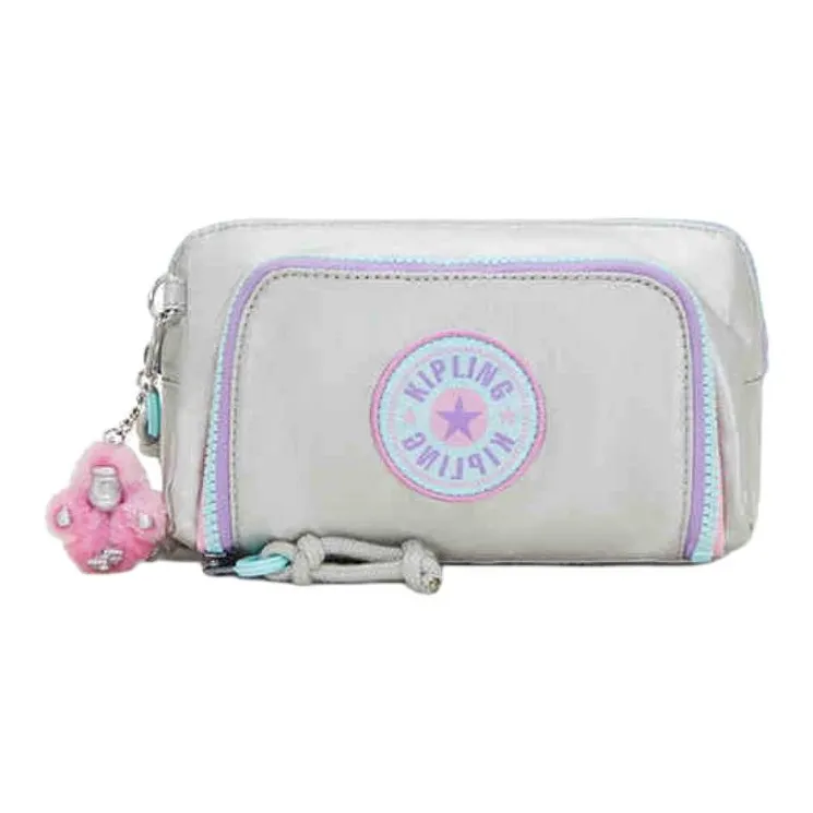 Kipling Nylon Clutch Small Size Unisex Multicolor-0