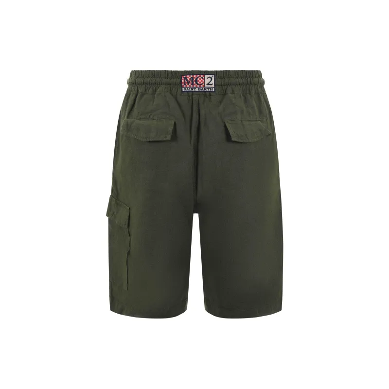 MC2 Saint Barth Marseille Drawstring Bermuda Shorts-1