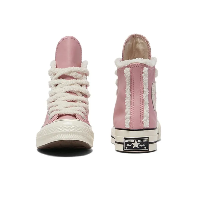 Converse Chuck 70 Anti Slip Wear Resistant High Top Canvas Shoes Unisex Pink-3
