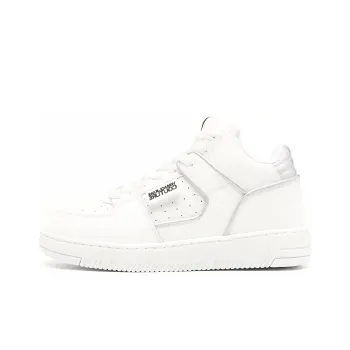 VERSACE JEANS High Top Skateboard Shoes Women's White