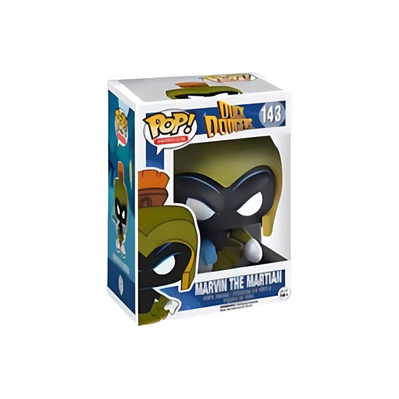 Funko POP! Collection ANIMATION Dodge Duck Mars Adventure Martian Marvin Chibi Figures-1