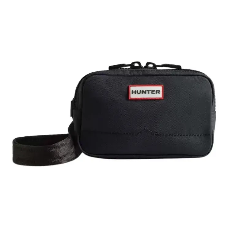HUNTER Nylon Shoulder Bag, Crossbody Bag Unisex Navy Blue-1