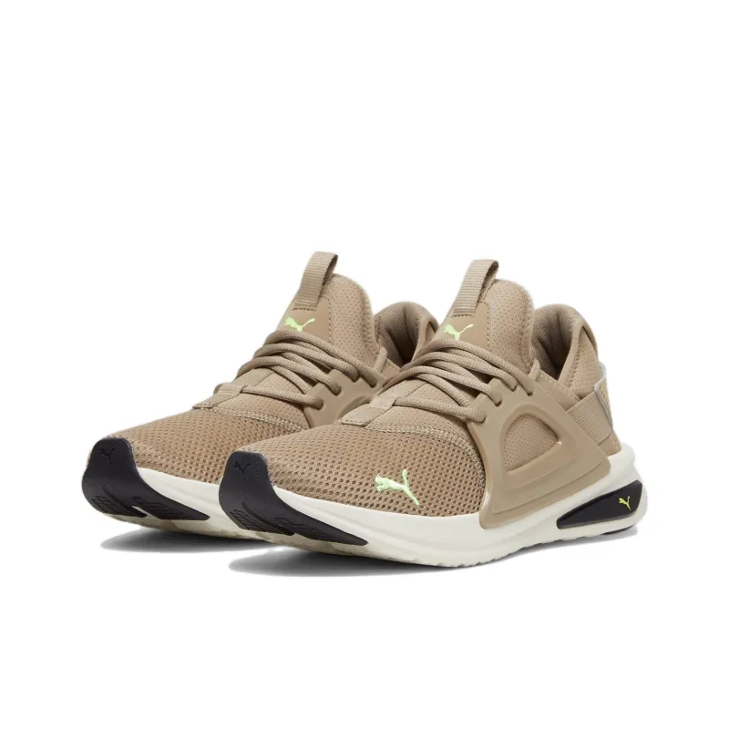 ENZO x PUMA Softride Enzo Evo Anti Slip Wear Resistant Low Top Running Shoes Men's Beige-2