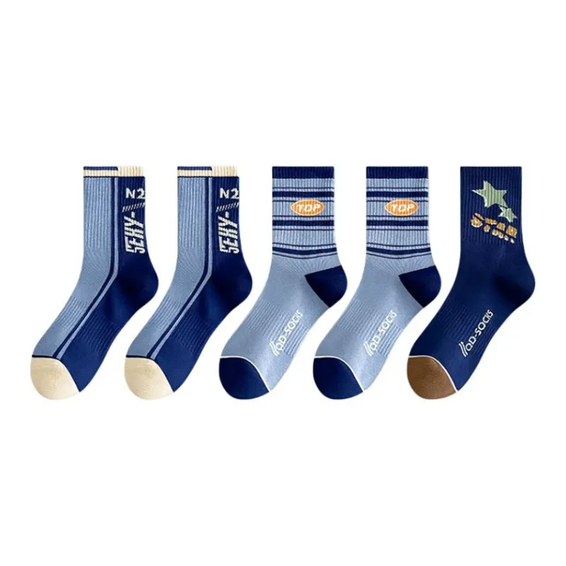 ROBINHOOD Mid Calf Socks Men's 5 Pack-0