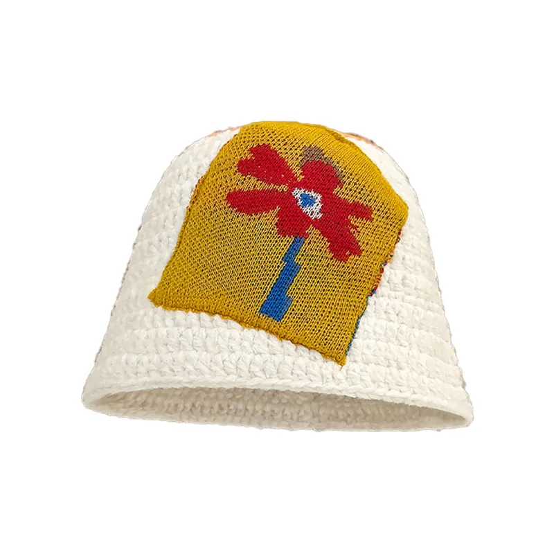 IOTS Minimalist Style Versatile Design For Autumn And Winter Warmth Bucket Hats Unisex-7